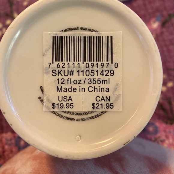 Starbucks finger painting boy coffee tumbler with white lid 2015. H106 - Picture 6 of 6